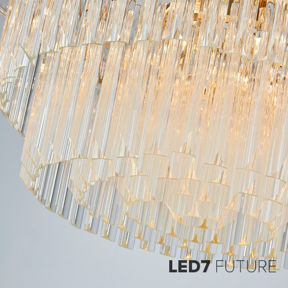 Loft Industry Modern - Robo Glass Chandelier